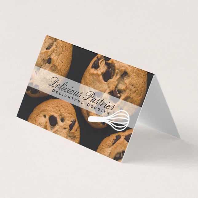 Whisk | Pastry Chef | Cookies Business Card (Front)