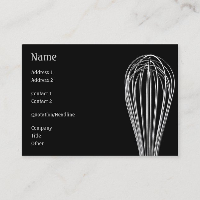 Whisk Profile Card (Front)