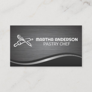 Whisk Rolling Pin   Culinary Business Card