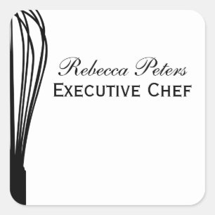 Whisk Square Sticker
