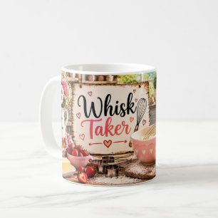Whisk Taker Pink Baking Mug