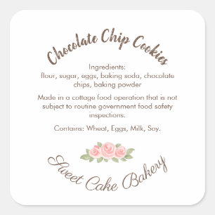 Whisk & Warmth Chocolate Cookie Ingredients Label