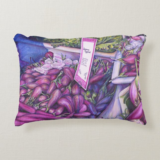 Whisk Well for Whale Soup Decorative Pillow (Front)