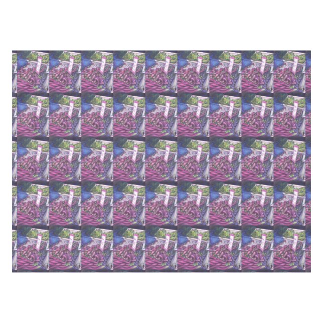 Whisk Well for Whale Soup Tablecloth (Front (Horizontal))