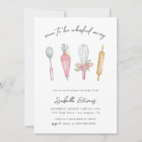 Whisked Away Baking Bridal Shower