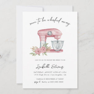 Whisked Away Baking Bridal Shower Invitation