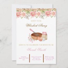 Whisked Away Bridal Shower Invitation