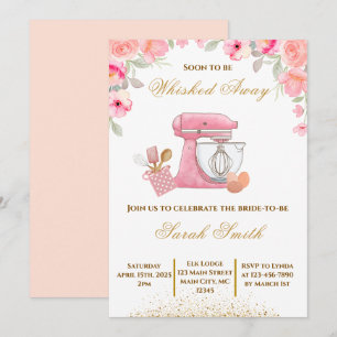 Whisked Away Bridal Shower Invitation