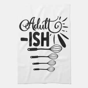 Whisked Elegance - Adult-ISH Kitchen Towel