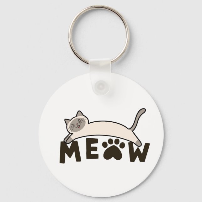 Whisker Charms: Cat-Inspired Keychains (Front)