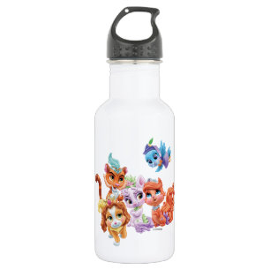 Whisker Haven   Hearts Hooves Paws 532 Ml Water Bottle