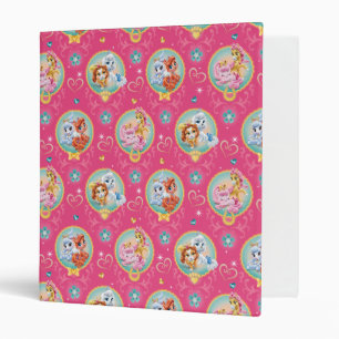 Whisker Haven Hearts Hooves Paws Pattern Binder