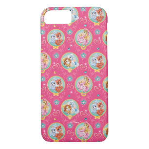 Whisker Haven Hearts Hooves Paws Pattern iPhone 8/7 Case