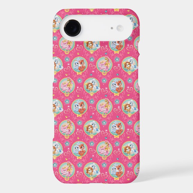 Whisker Haven | Hearts Hooves Paws Pattern Case-Mate iPhone Case (Back)