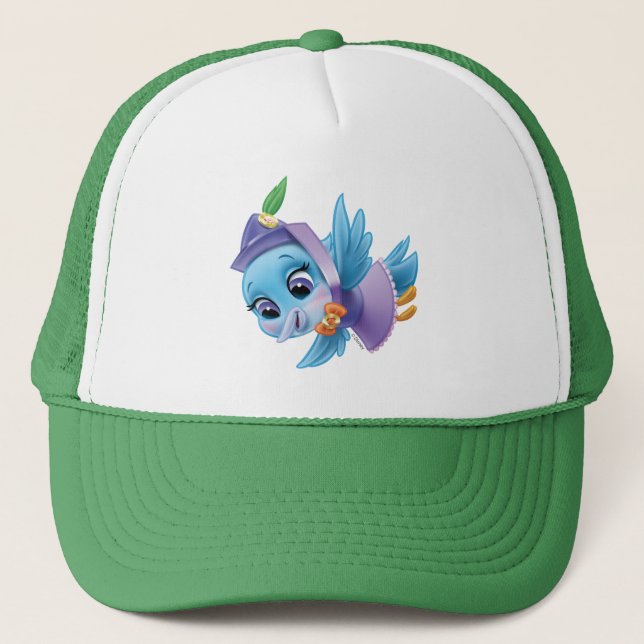 Whisker Haven | Ms. Featherbon Trucker Hat (Front)