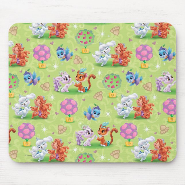 Whisker Haven | Play Time Pattern Mouse Pad (Front)