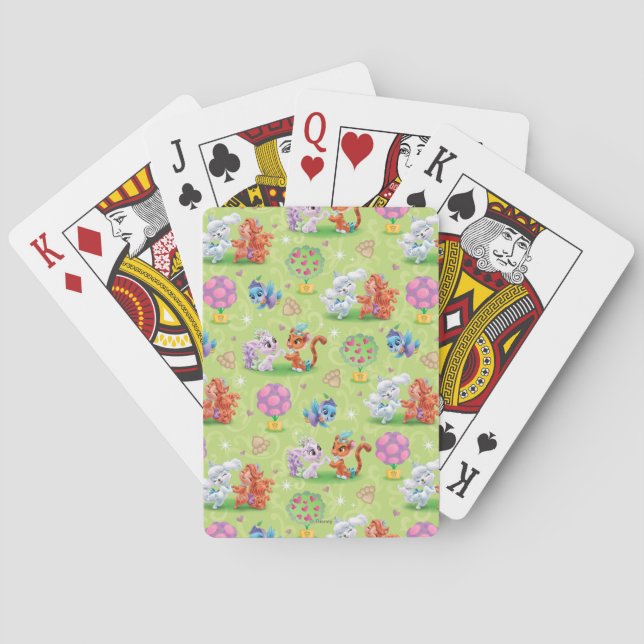 Whisker Haven | Play Time Pattern Playing Cards (Back)