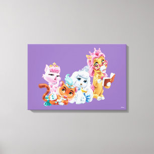 Whisker Haven   Primped & Pampered Canvas Print