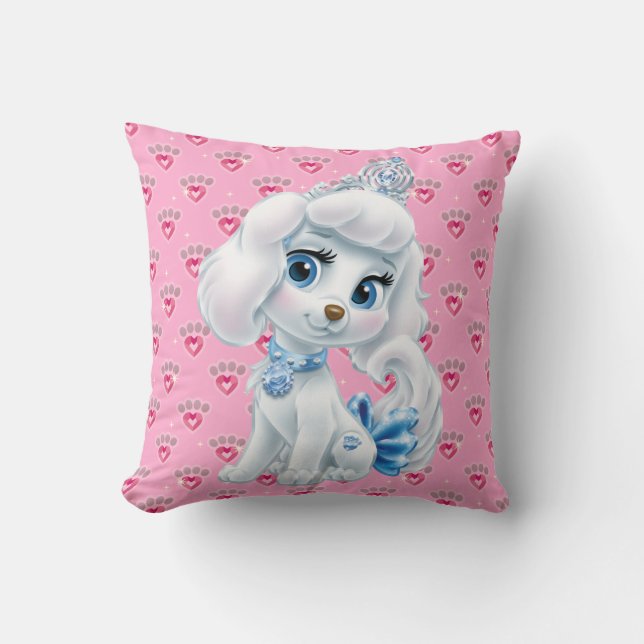 Whisker Haven | Pumpkin Throw Pillow (Front)