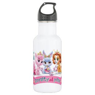Whisker Haven   Royalty at Play Graphic 532 Ml Water Bottle