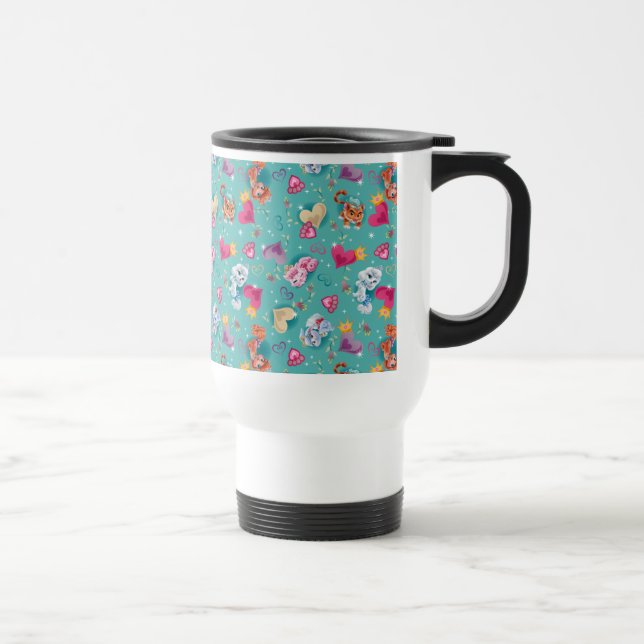 Whisker Haven | Unleash the Fun Pattern Travel Mug (Right)