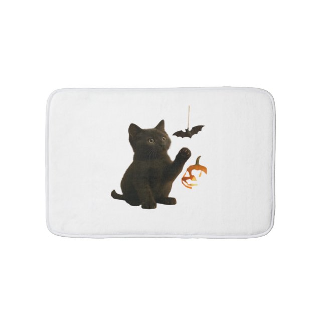Whisker Hex & Lantern Glow Classic T-Shirt Bath Mat (Front)