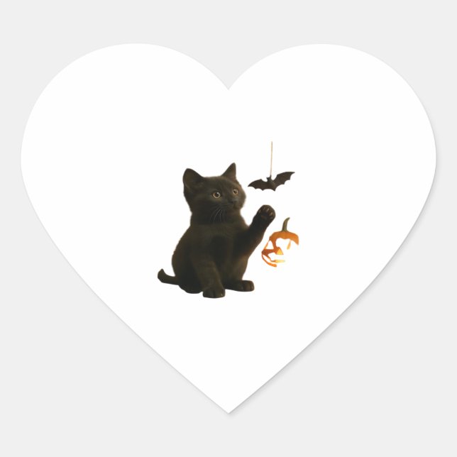 Whisker Hex & Lantern Glow Classic T-Shirt Heart Sticker (Front)
