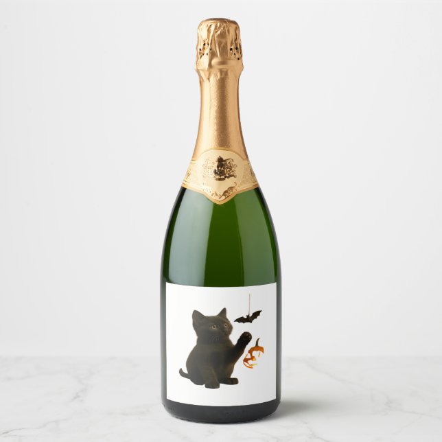 Whisker Hex & Lantern Glow Classic T-Shirt Sparkling Wine Label (Front)