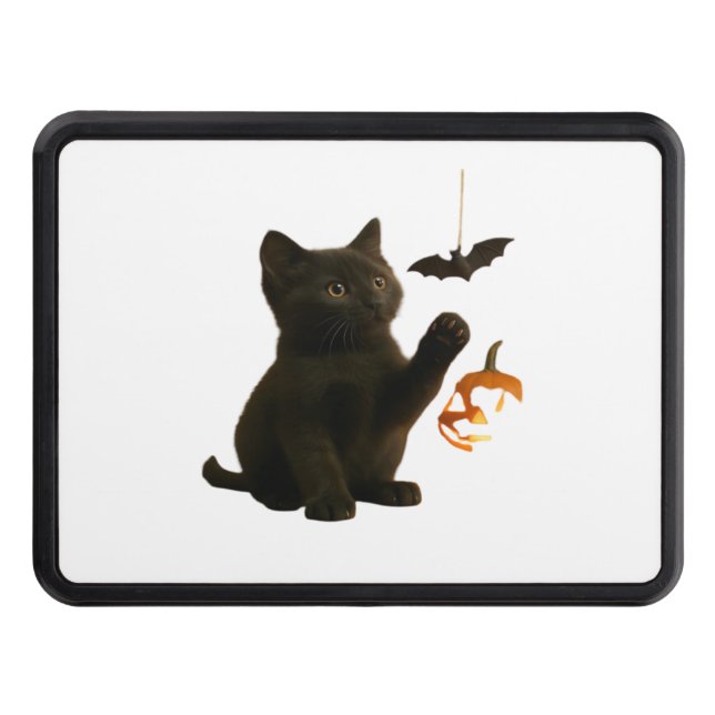 Whisker Hex & Lantern Glow Classic T-Shirt Trailer Hitch Cover (Front)