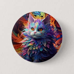 Whisker Wonder 2 Inch Round Button