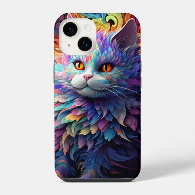 Whisker Wonder iPhone Case (Back)