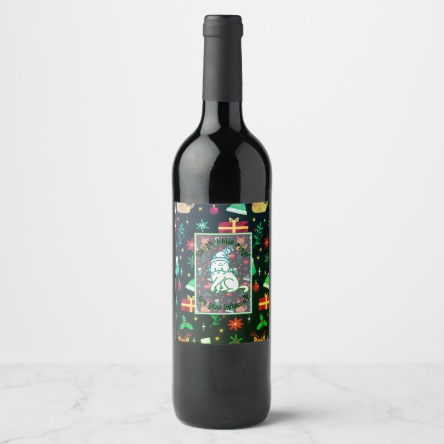 Whisker Wonderland Wine Label (Front)
