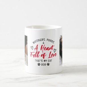 Whiskers, Purrs, and Love Furry Friend Coffee Mug