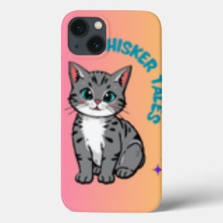 Whiskers & Tales Cute Cat Storybook Phone Case