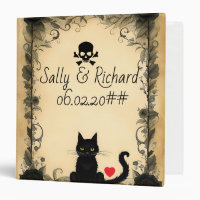 Whiskers & Vows - Gothic Cat Wedding Album