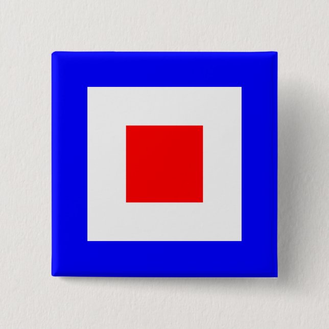 WHISKEY 2 INCH SQUARE BUTTON (Front)