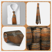 Whiskey Barrel Kegs Brown and Grey Monogrammed