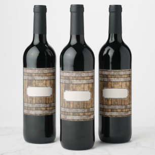 Whiskey Barrel Product Label