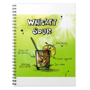 Whiskey Cocktail Recipe Notebook