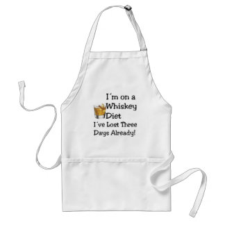 Whiskey Diet Standard Apron