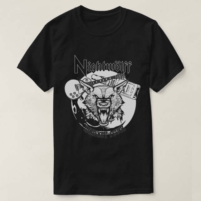 Whiskey Fever T-Shirt designed by Nightwolff (Design Front)