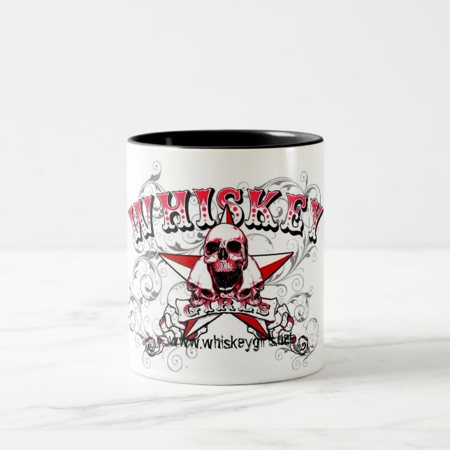 Whiskey Girls Skulls Mug (Center)