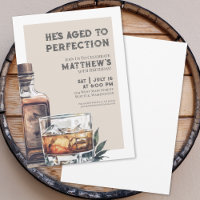 Whiskey Men's Birthday Party