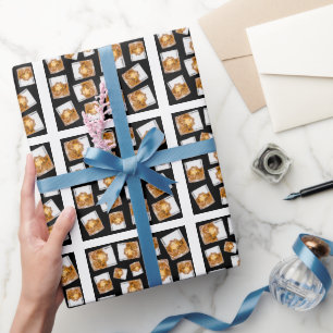 Whiskey pattern wrapping paper