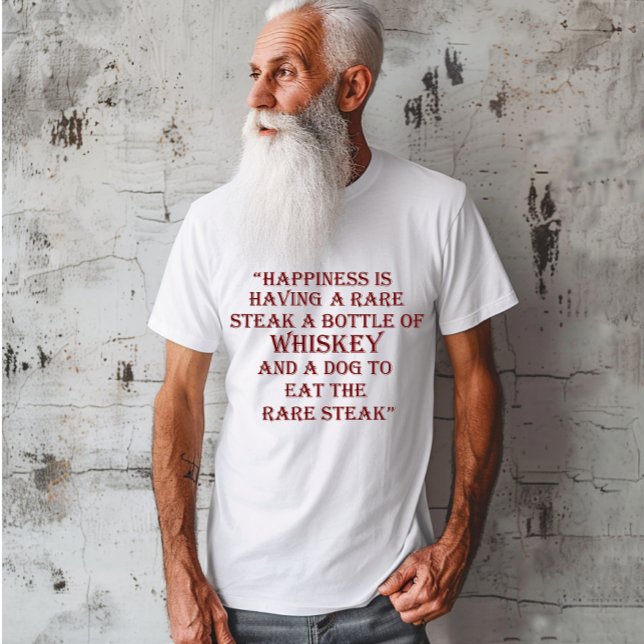 Whiskey quotes funny drinking sayings T-Shirt (Creator Uploaded)