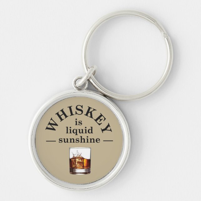 whiskey quotes keychain (Front)