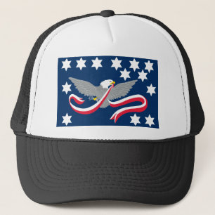 Whiskey Rebellion Flag T-Shirts Trucker Hat