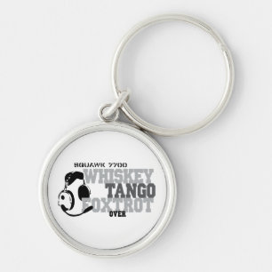Whiskey Tango Foxtrot - Aviation Humour Keychain
