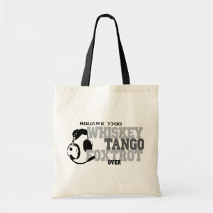 Whiskey Tango Foxtrot - Aviation Humour Tote Bag