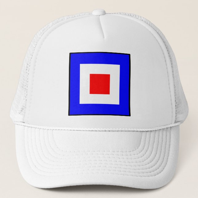 WHISKEY TRUCKER HAT (Front)